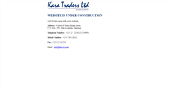 Desktop Screenshot of kara-tz.com
