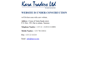 Tablet Screenshot of kara-tz.com